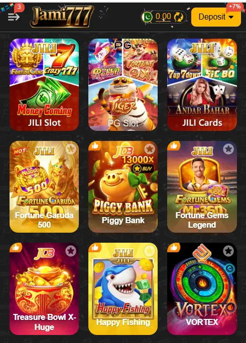 Jami777 Game
